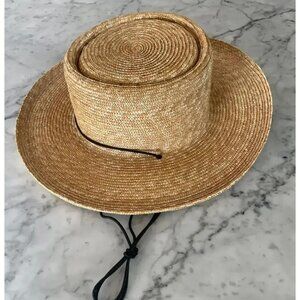 BAGTAZO viceroy hat in natural NEW $297